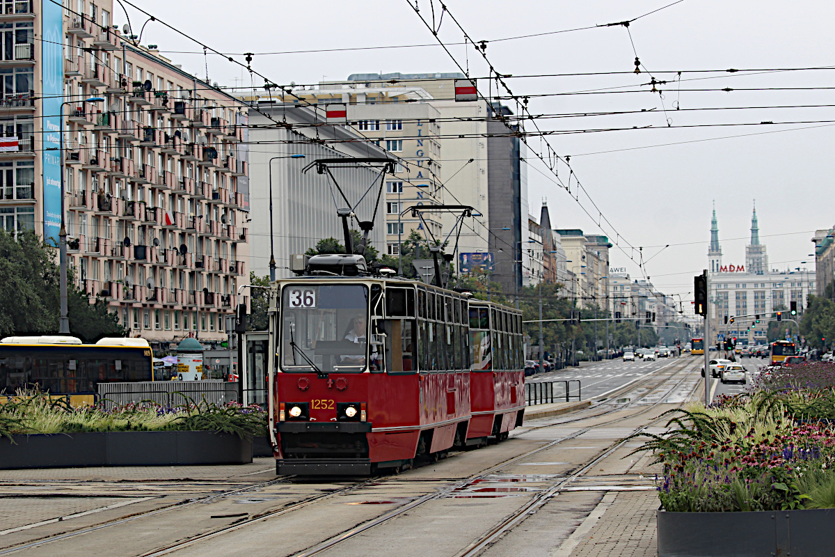 Konstal 105Na 1252 Tramwaje Warszawskie