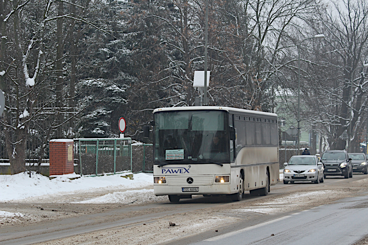 Mercedes-Benz O550 TOS 46987 Pawex Pawe Karbowniczek - Waniw