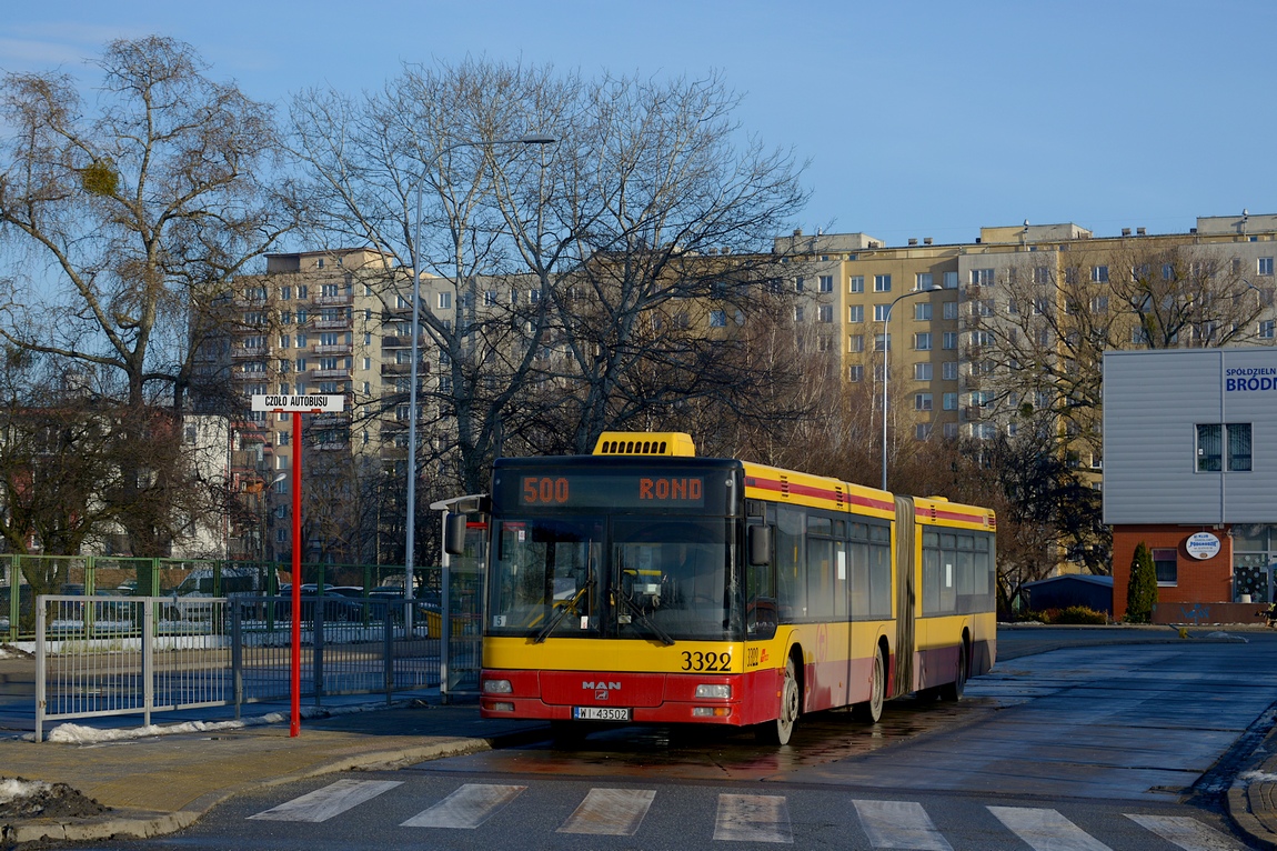 MAN NG313 3322 MZA Warszawa