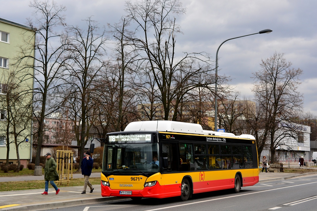 Scania CN280UB 4x2 EB CNG 9671 ITS Michalczewski - Radom