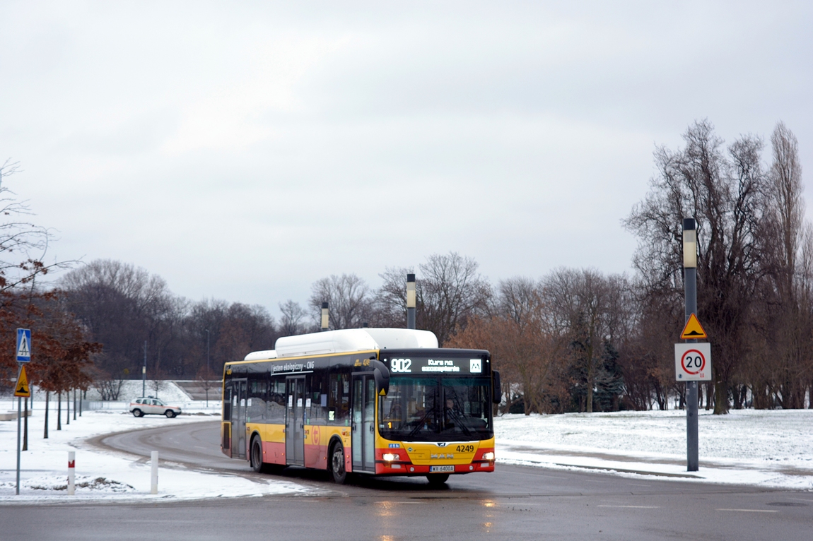 MAN Lions City CNG 4249 MZA Warszawa