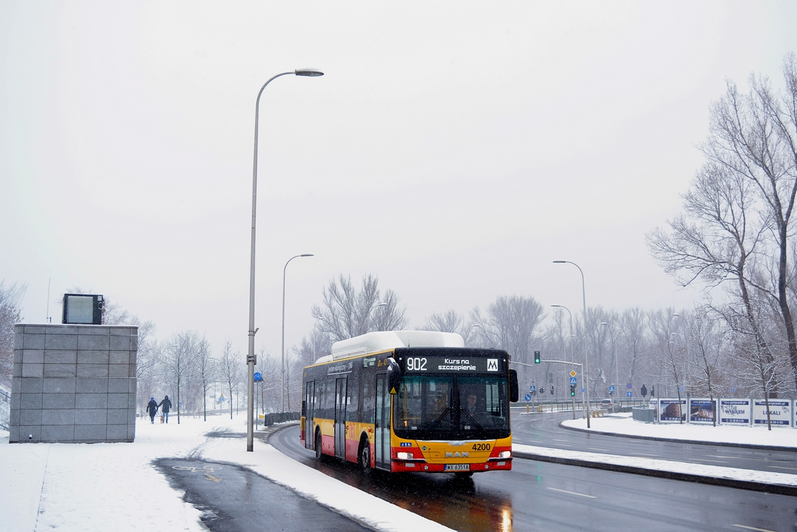 MAN Lions City CNG 4200 MZA Warszawa