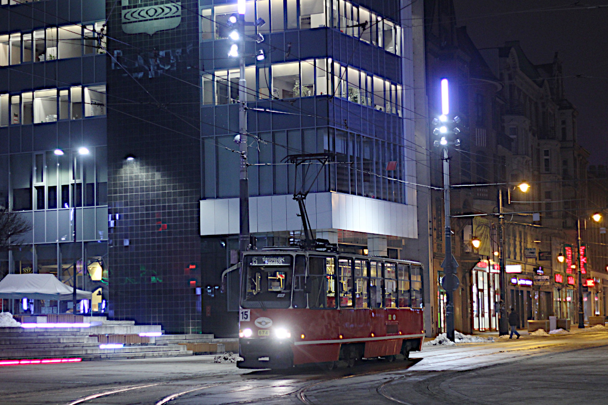 Konstal 105Na 674 Tramwaje lskie S.A. - Chorzw