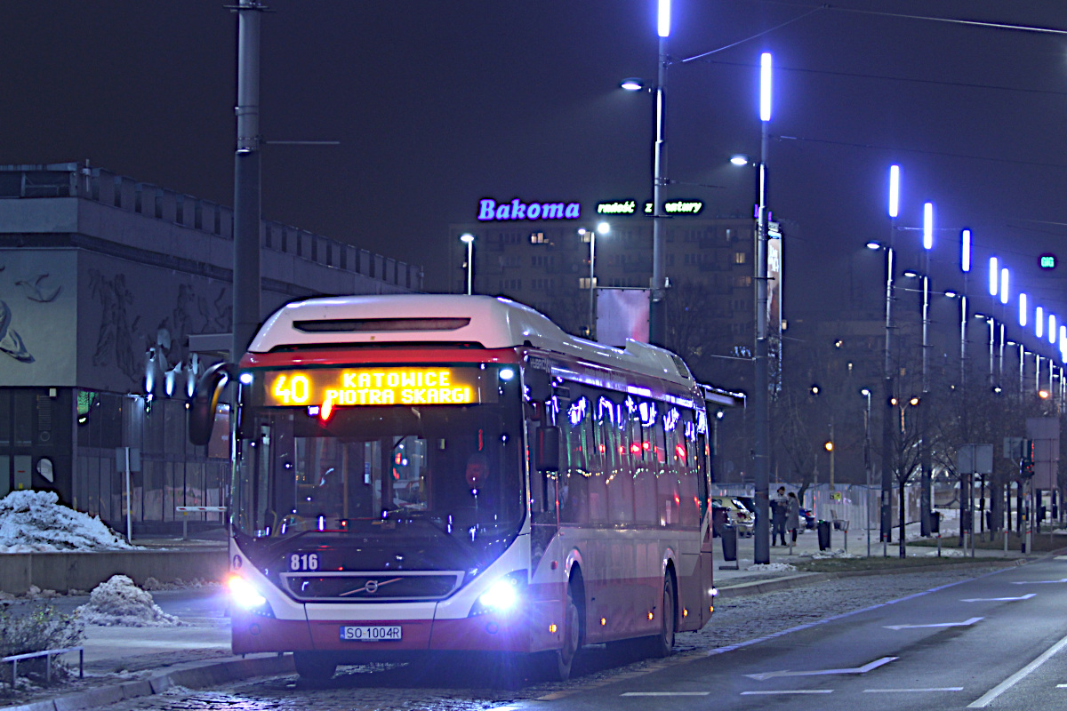 Volvo 7900 Hybrid 816 PKM Sosnowiec