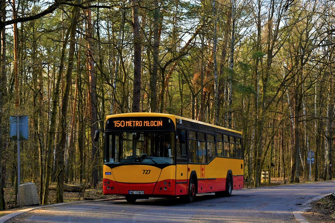 Jelcz M121I3 727 Komunikacja Miejska omianki - Kiepin