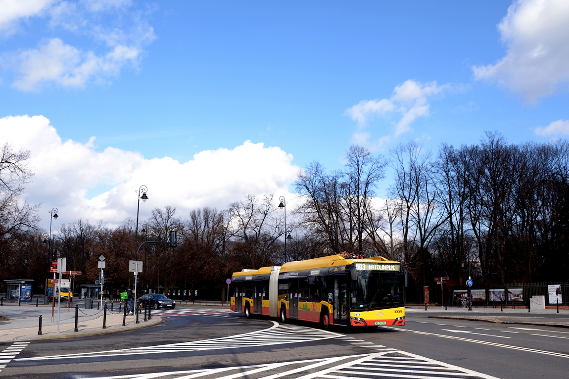 Solaris Urbino 18 electric 5889 MZA Warszawa