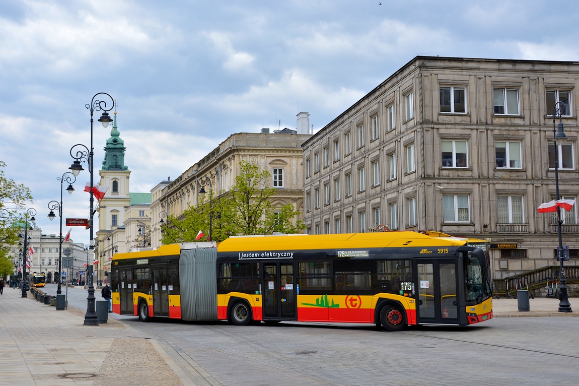 Solaris Urbino 18 electric 5915 MZA Warszawa