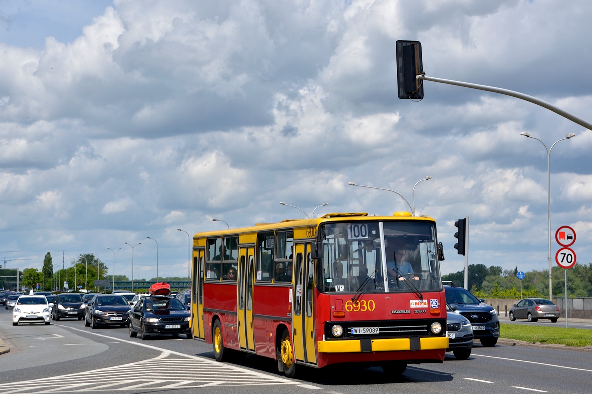 Ikarus 260 6930 MZA Warszawa