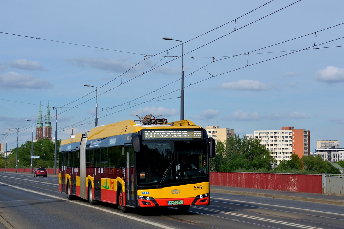 Solaris Urbino 18 electric 5961 MZA Warszawa