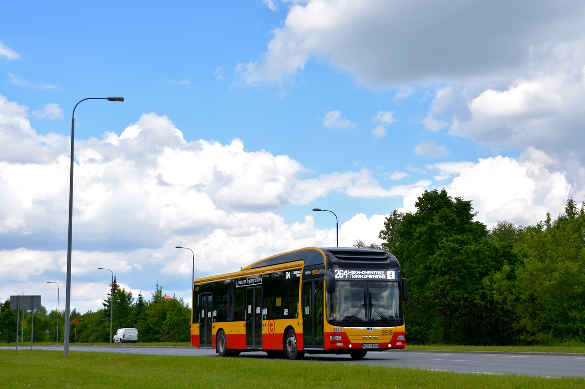 Man Lions City Hybrid 9518 Mobilis Mociska