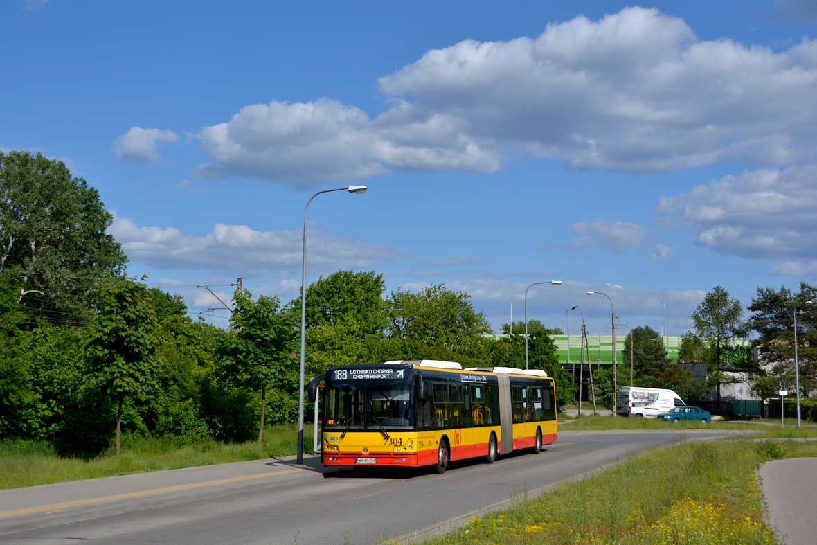 Solbus SM18 LNG 7304 MZA Warszawa