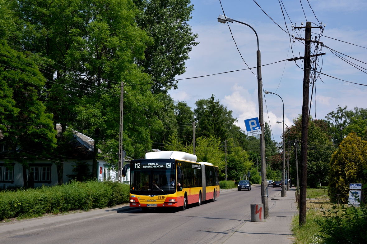 MAN Lions City G CNG 7219 MZA Warszawa