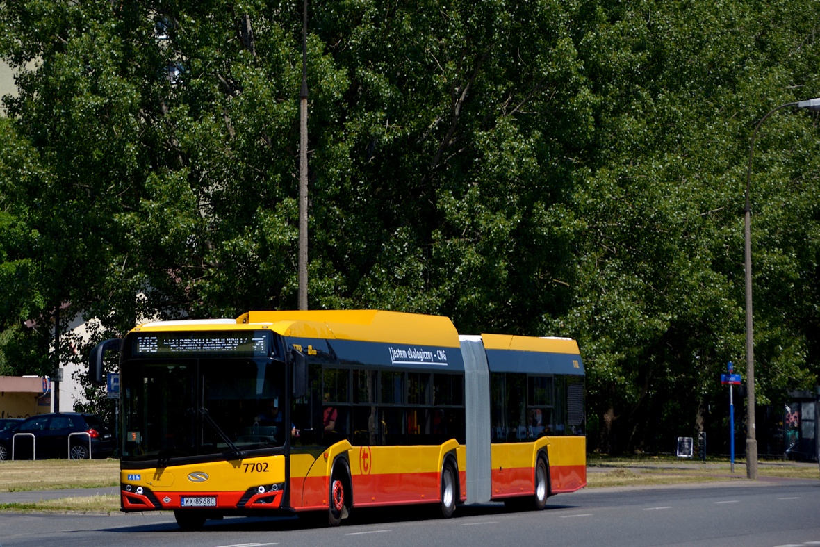 Solaris Urbino 18 CNG 7702 MZA Warszawa