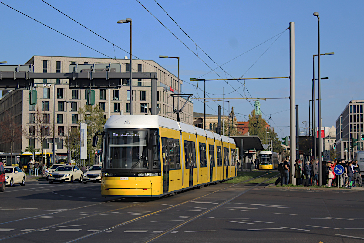 Bombardier Flexity Berlin ZRL 9131 Berliner Verkehrsbetriebe AR BVG