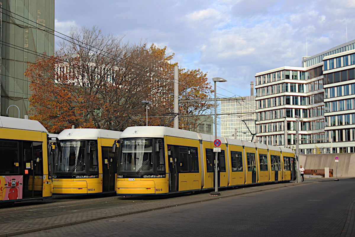 Bombardier Flexity Berlin ZRL 9032 Berliner Verkehrsbetriebe AR BVG