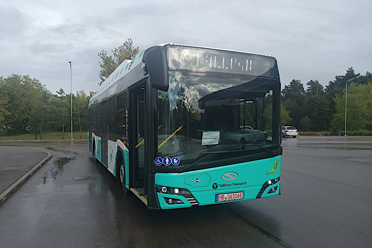 Solaris Urbino 12 CNG HB 061068 Tallinna Linnatranspordi AS TLT Tallinn