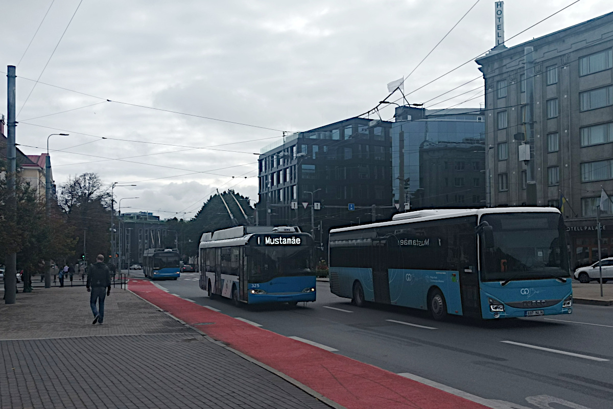 Ganz-Solaris Trollino 12 325 Tallinna Linnatranspordi AS TLT Tallinn