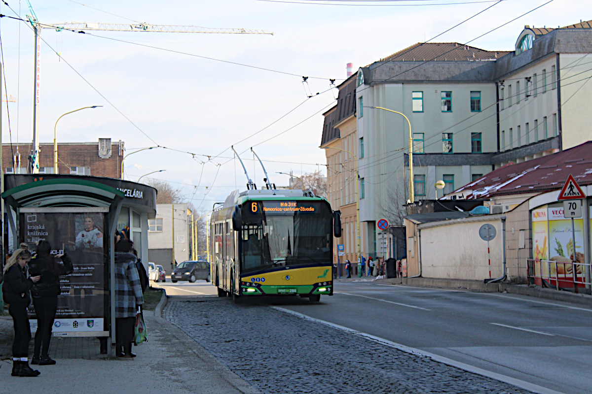 koda 26Tr Solaris 284 Dopravn podnik mesta iliny