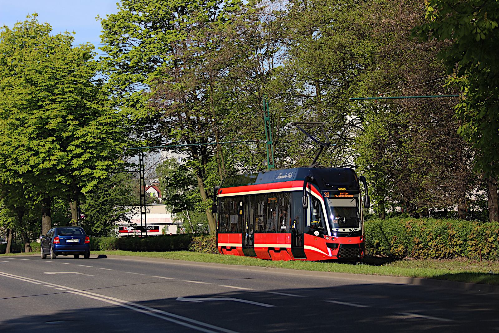 Moderus Beta MF11AC BD 1018 Tramwaje lskie S.A. - Chorzw