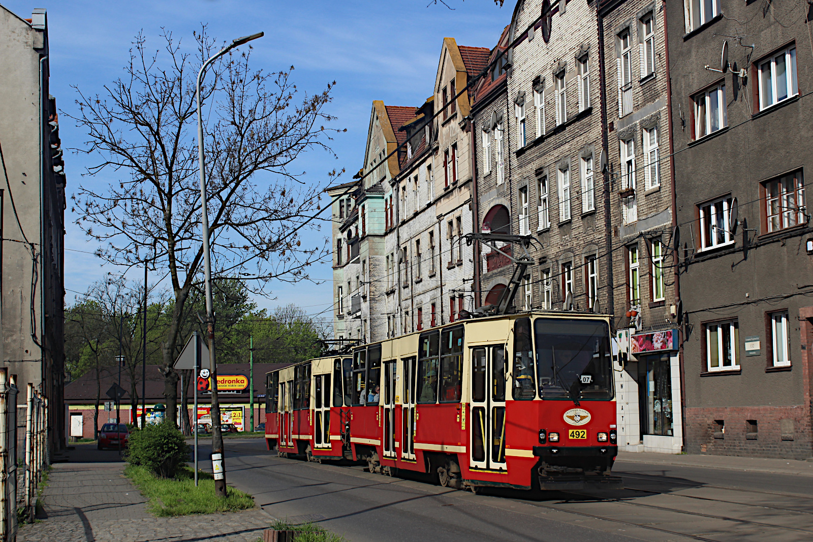 Konstal 105Na 492 Tramwaje lskie S.A. - Chorzw