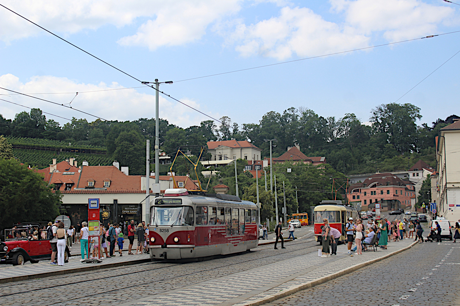 Tatra T3R.PLF 8258 Dopravn podnik hlavnho msta Prahy