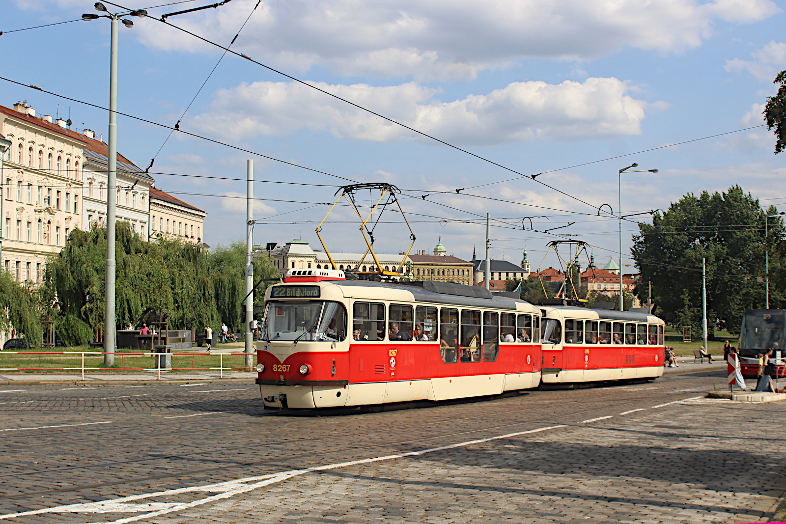 Tatra T3R.PLF 8267 Dopravn podnik hlavnho msta Prahy