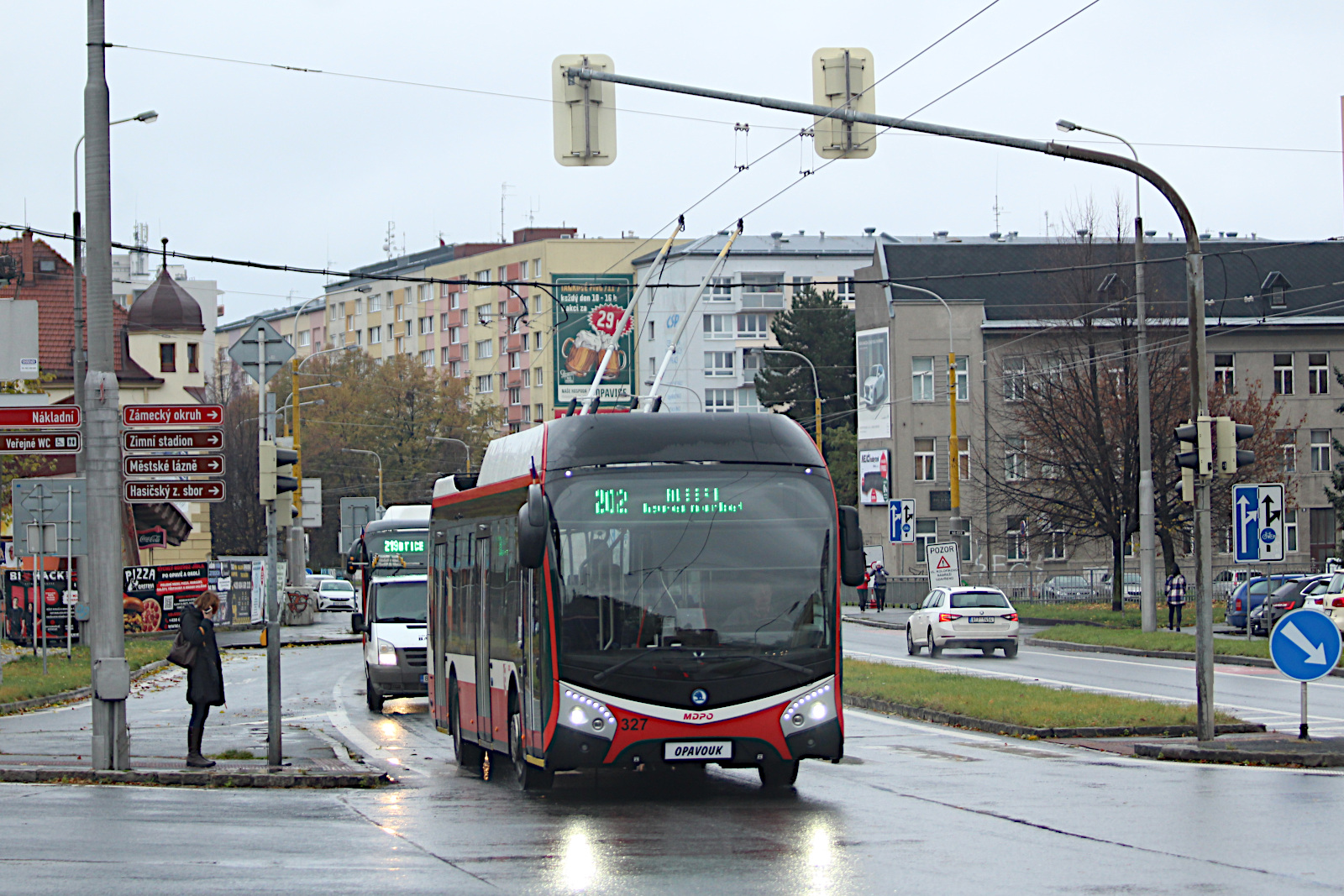 koda 32Tr SOR 327 Mstsk dopravn podnik Opava