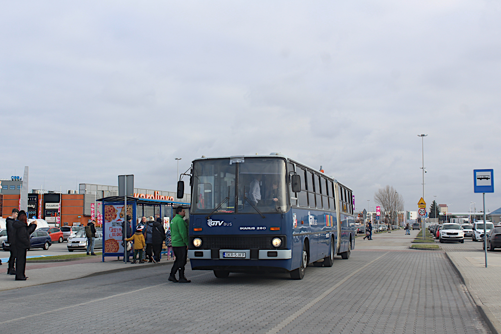 Ikarus 280 OKR 5JK9 GTV Bus Polska