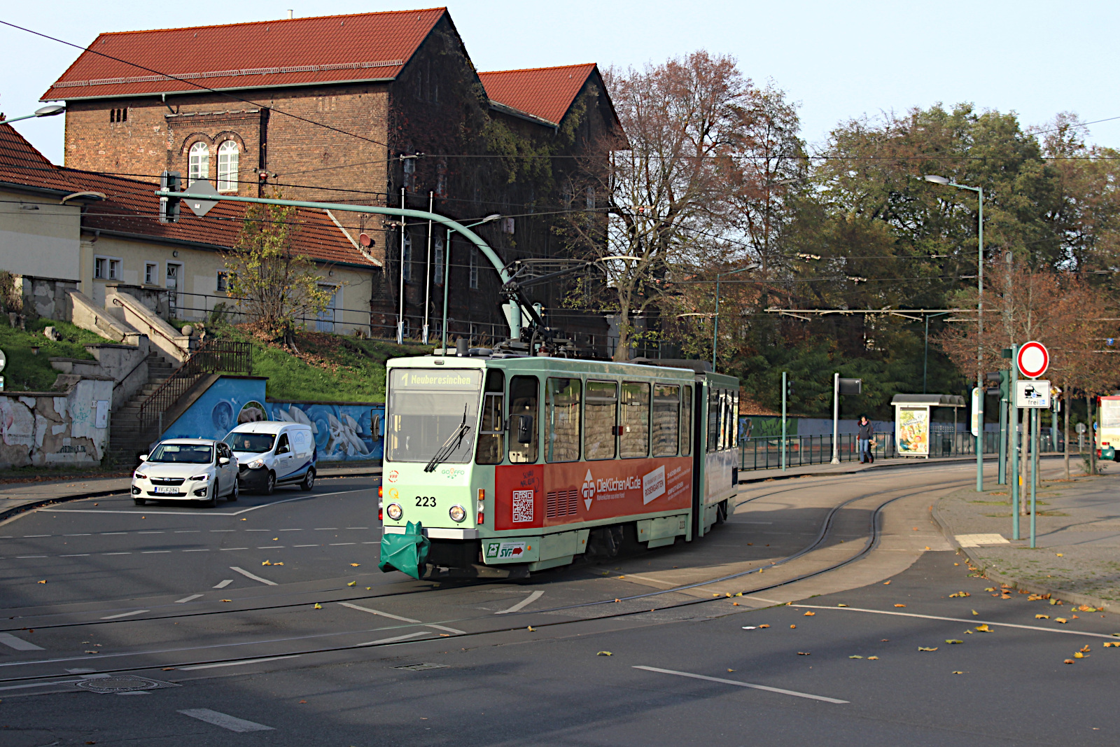 Tatra KT4DM 223 Stadtverkehrsgesellschaft mbH Frankfurt (Oder)