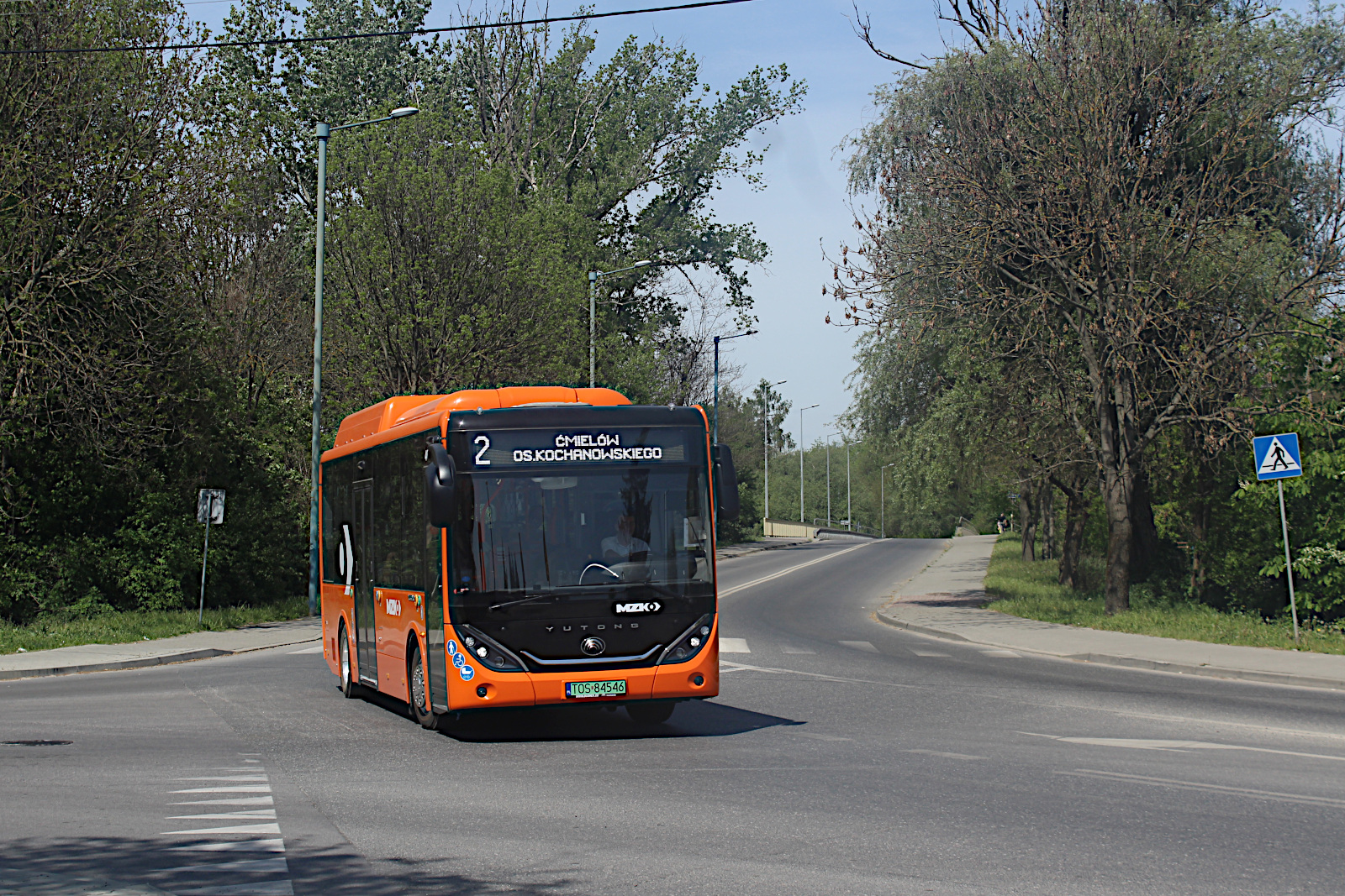 Yutong ZK6890BEVG E9 46 MPK Ostrowiec witokrzyski