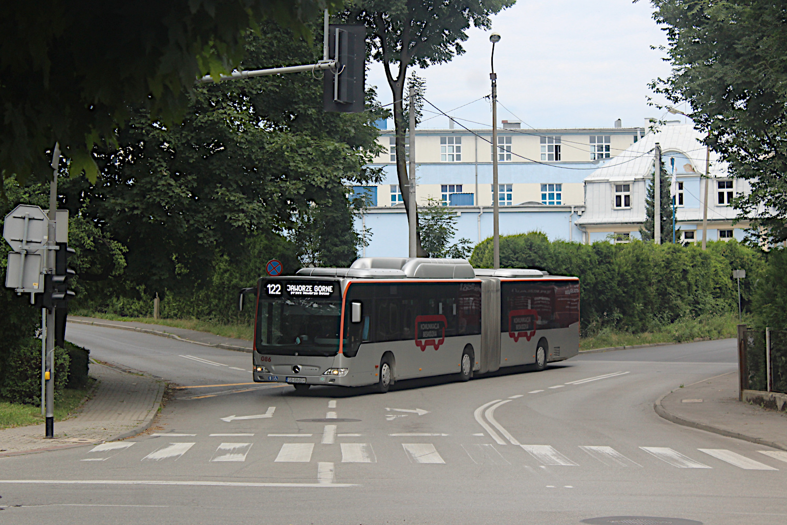 Mercedes-Benz O530G CNG 086 Komunikacja Beskidzka