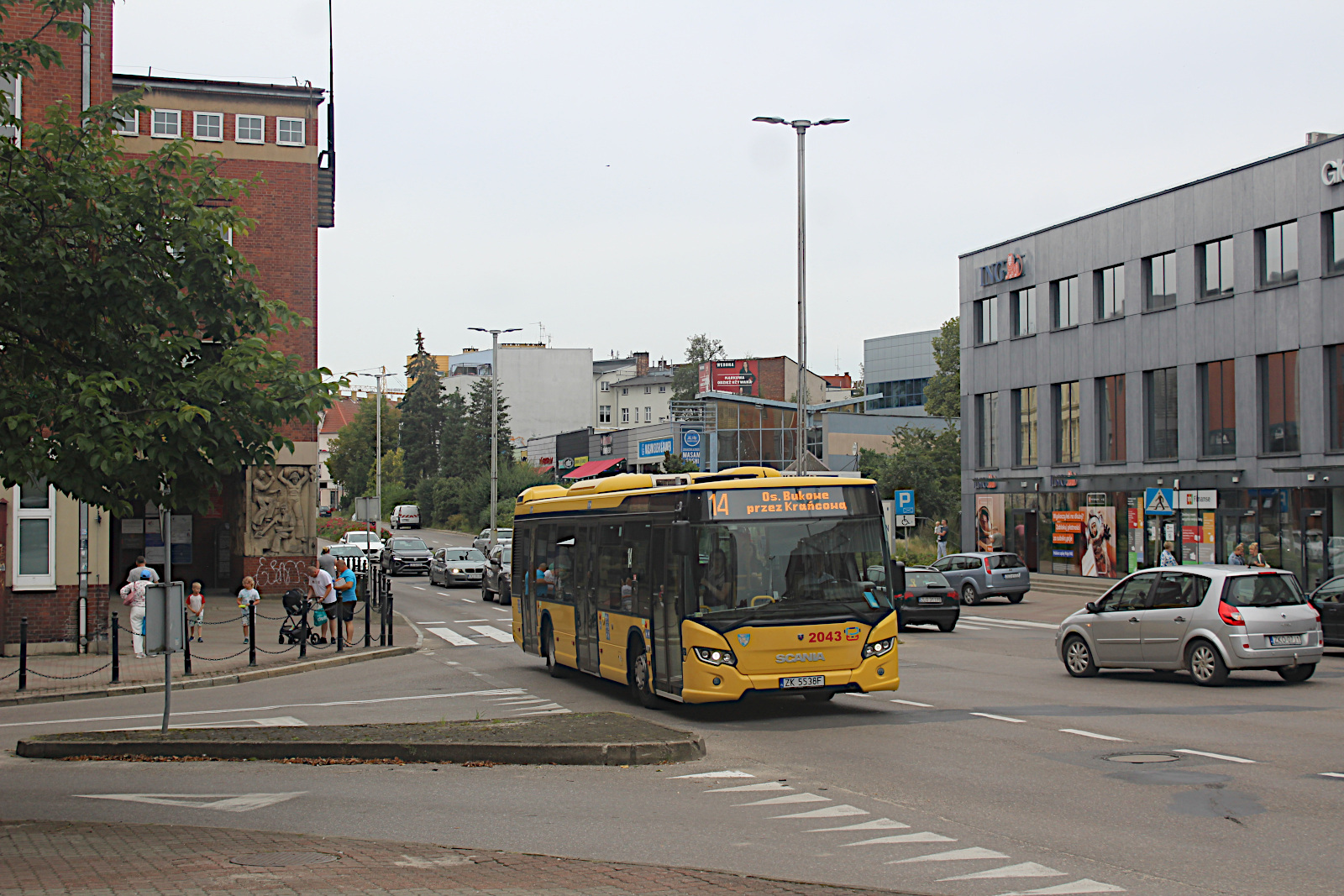 Scania CN280UB 4x2 EB 2043 MZK Koszalin