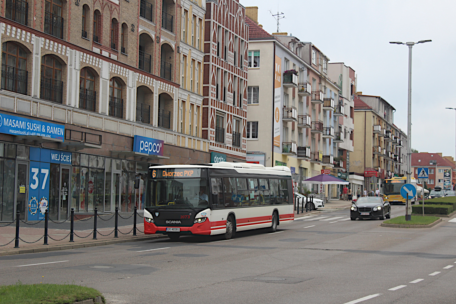 Scania CN280UB 4x2 EB 2073 MZK Koszalin