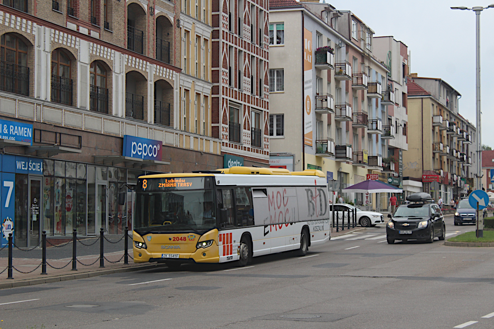 Scania CN280UB 4x2 EB 2048 MZK Koszalin