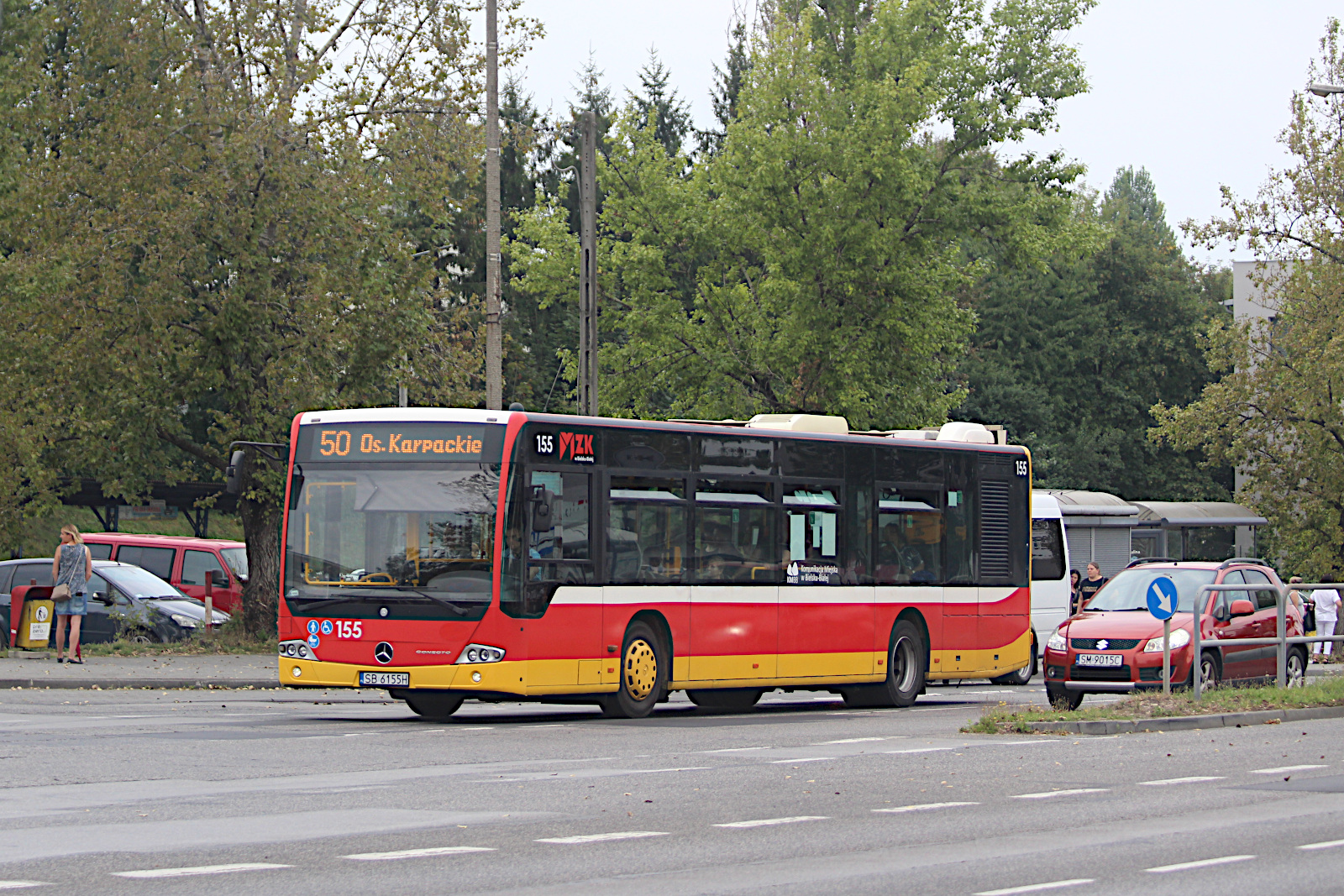 Mercedes Conecto LF 155 MZK Bielsko-Biaa