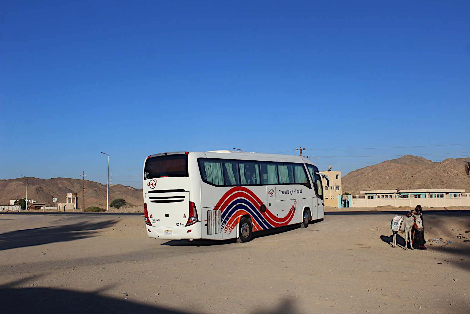 Volvo B11R JFQ 7461 Travel Ways Egypt