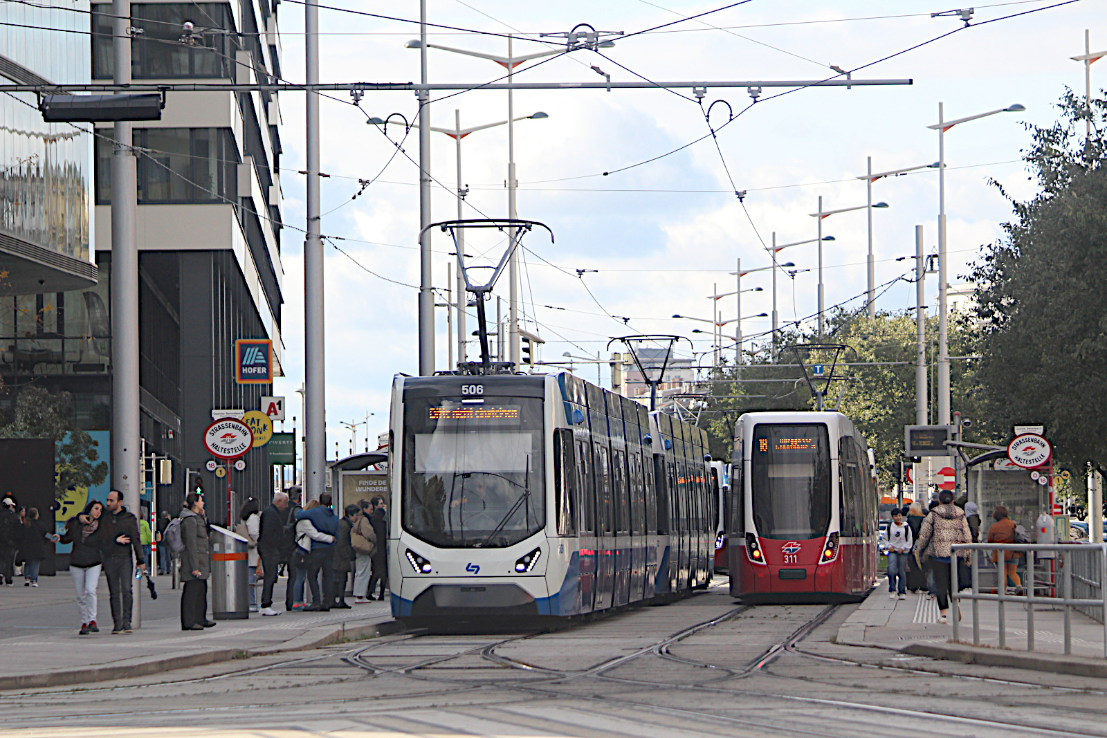 Alstom Flexity 2 506 Aktiengesellschaft der Wiener Lokalbahnen